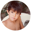 Víctor de pequeño
